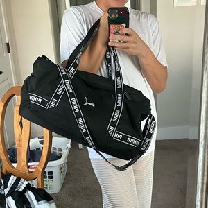 BLACK PUMA TRAVEL DUFFLE BAG